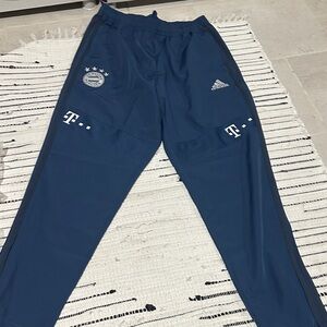 Adidas Kids Navy Joggers with Logo
